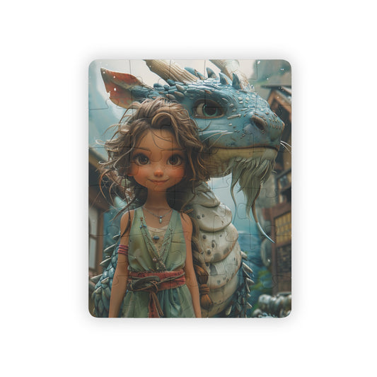 Sakura The Dragon Trainer - 30-Piece Kids Jigsaw Puzzle