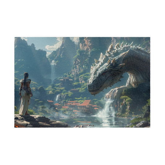 Vortexia The Dragon - 1014-Piece Jigsaw Puzzle