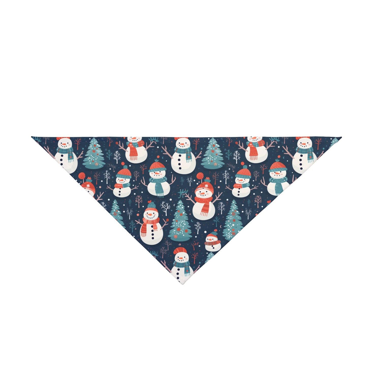 Snow Man - Tie Up Pet Bandana