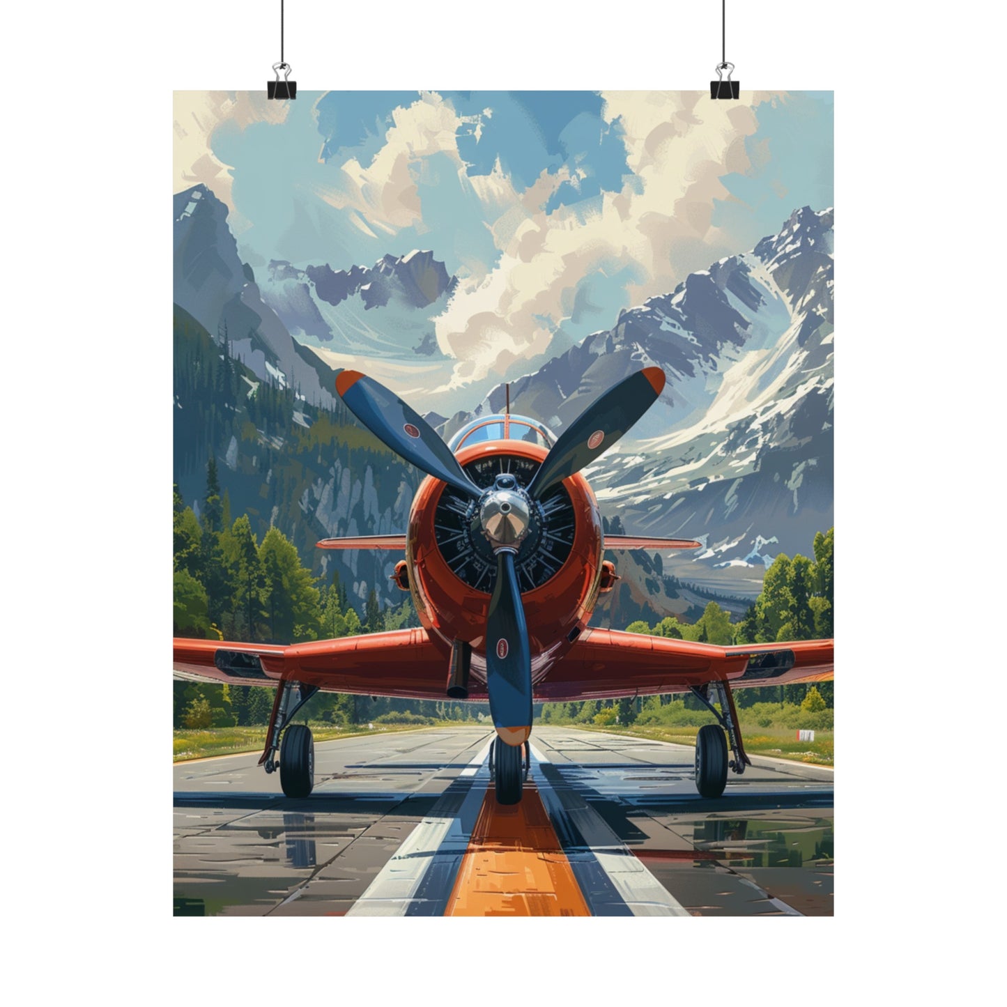 Take Off - Physical Print Stunning Premium Poster