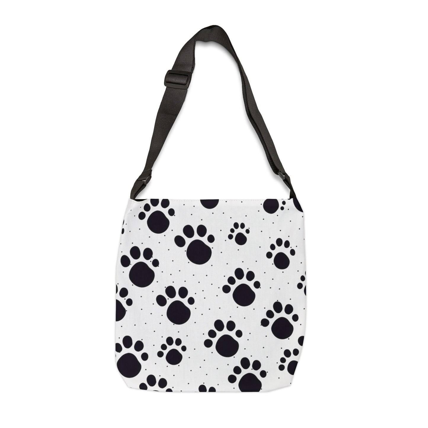 Paw Prints Polka Dots - Tote Bag