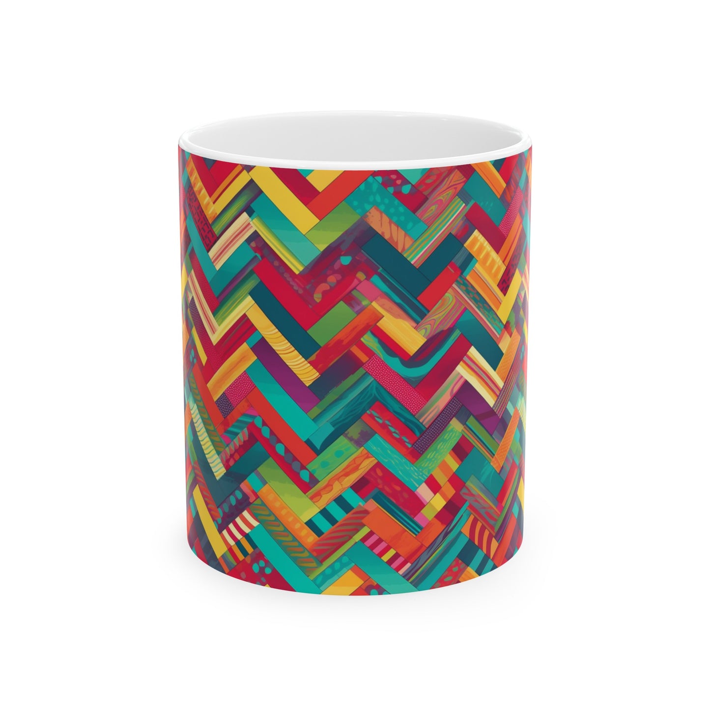 Bright Fun Groove Chevron