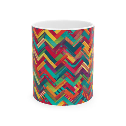 Bright Fun Groove Chevron