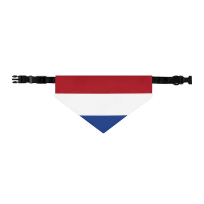 Netherlands Flag - Pet Bandana Collar