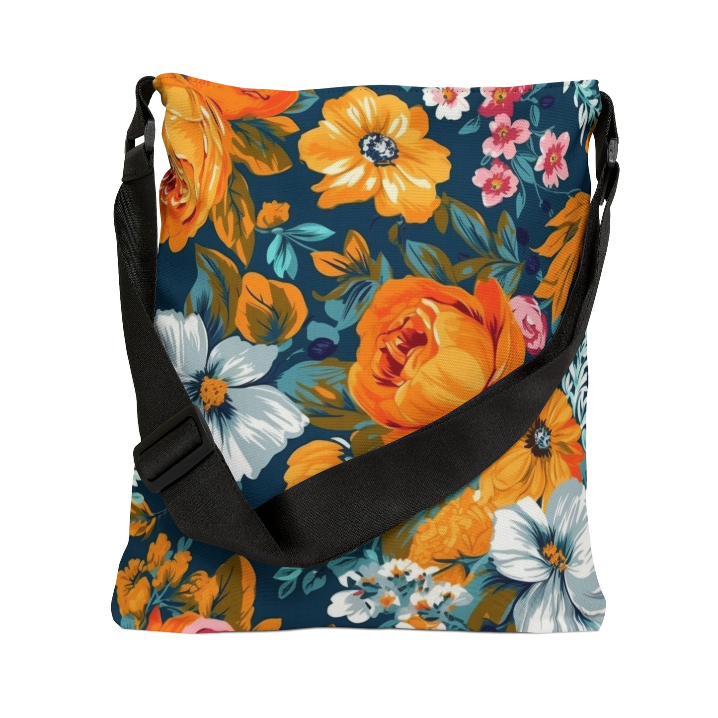 Lush Floral Print - Tote Bag