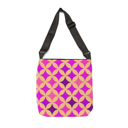 Pink and Purple Seamless Stars - Tote Bag