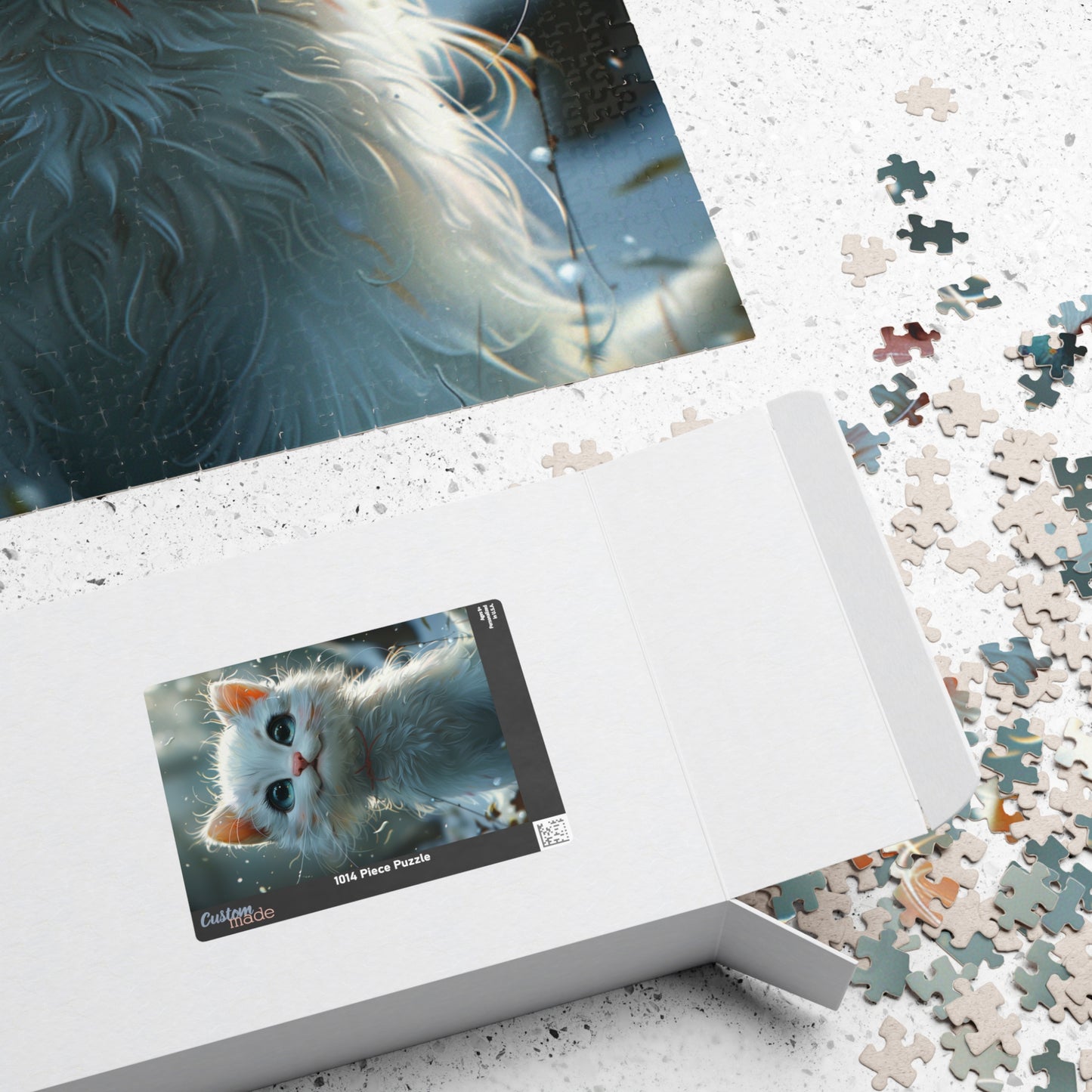 Cate The Cat - 1014-Piece Jigsaw Puzzle