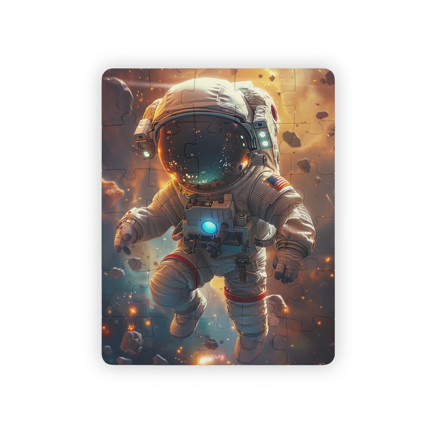 Astronaut in Space - 30-Piece Kids Jigsaw Puzzle