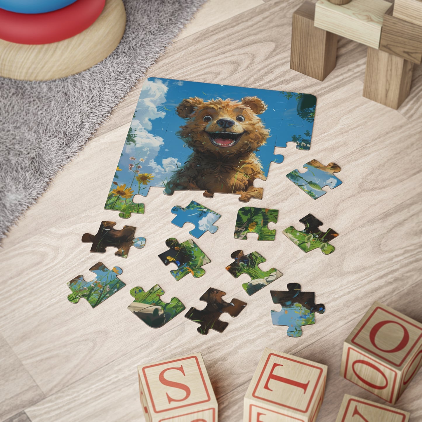 Benny The Bear - 30-Piece Kids Jigsaw Puzzle