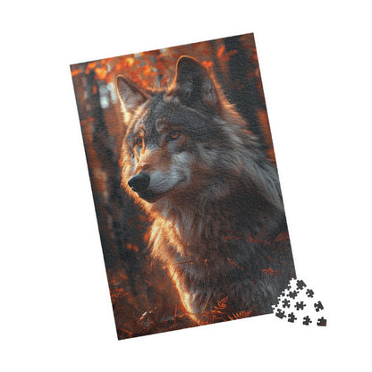 Grey The Wolf - 1014-Piece Jigsaw Puzzle