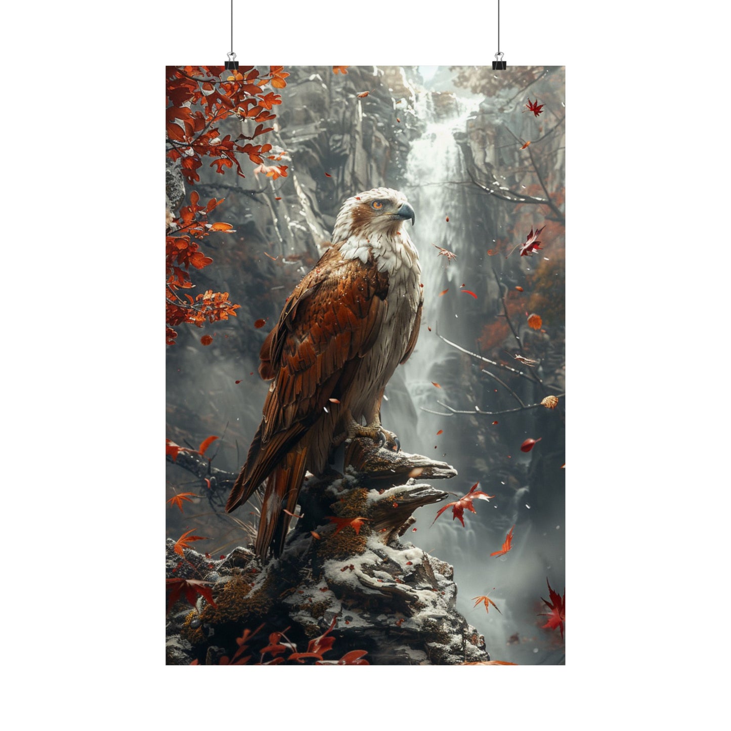 Majestic Griffin - Physical Print Stunning Premium Poster