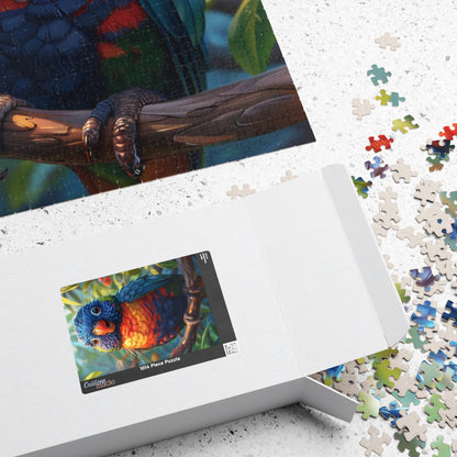 Ronny The Rainbow Lorikeet - 1014-Piece Jigsaw Puzzle