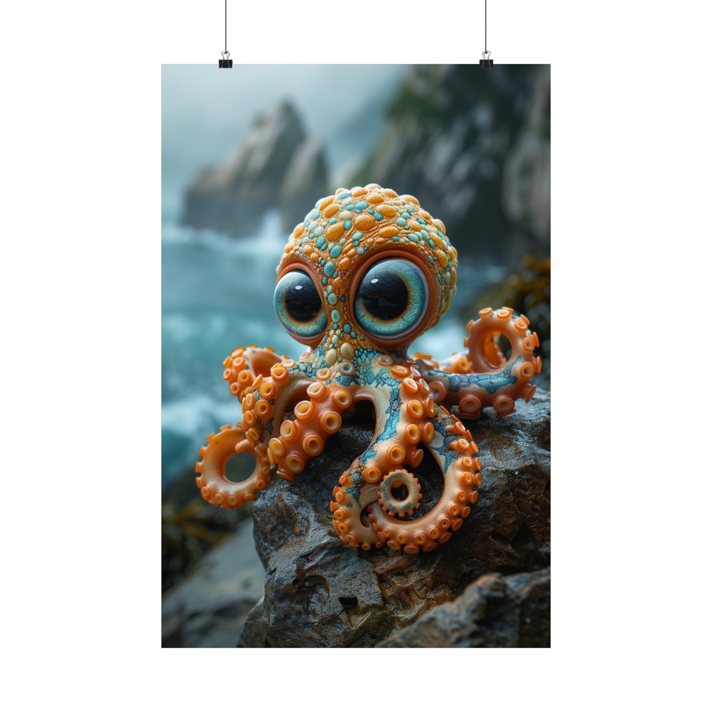 Oscar The Octopus - Physical Print Stunning Premium Poster