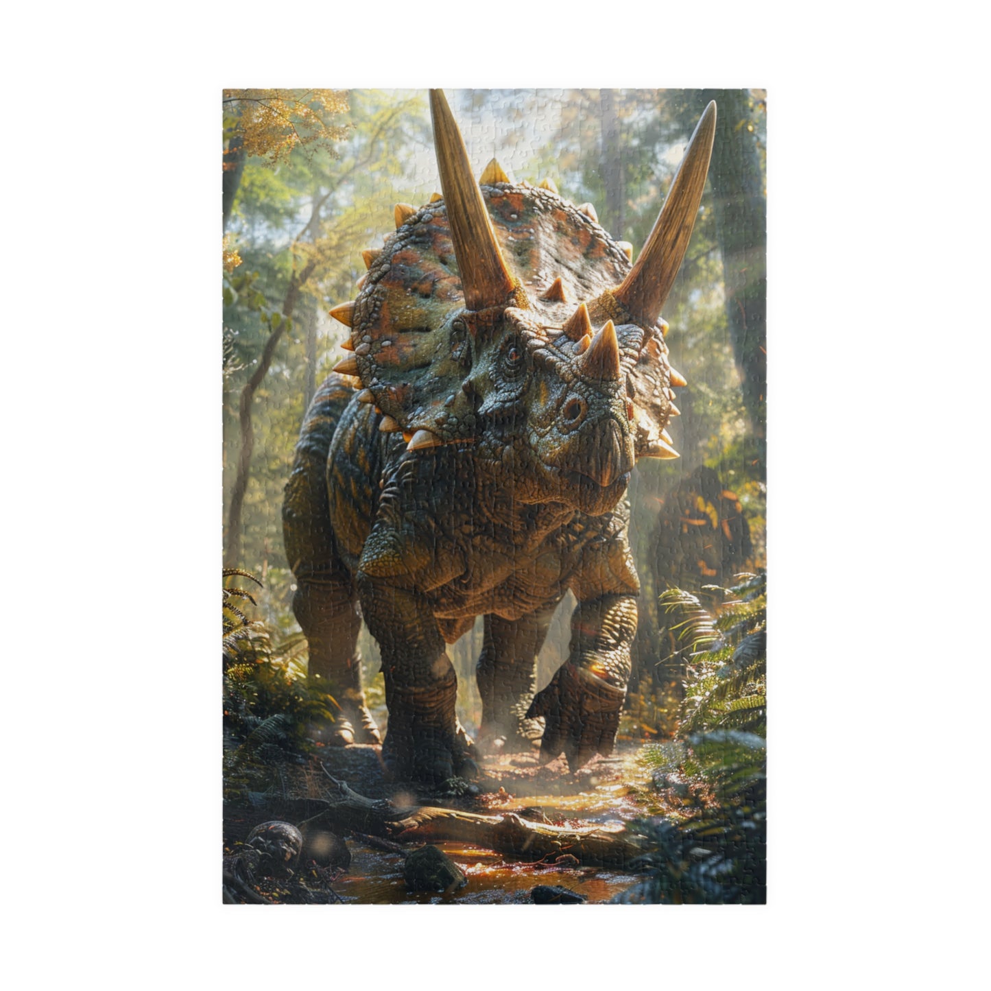 Dinosaur Triceratops - 1014-Piece Jigsaw Puzzle