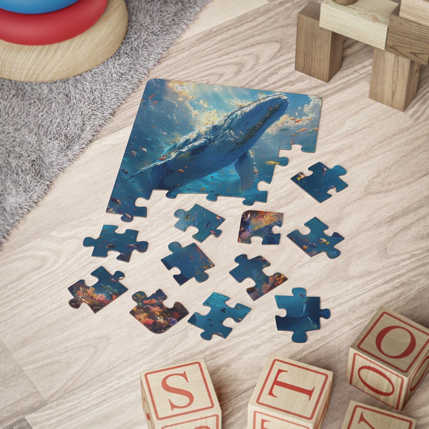 William The Whale - 30-Piece Kids Jigsaw Puzzle