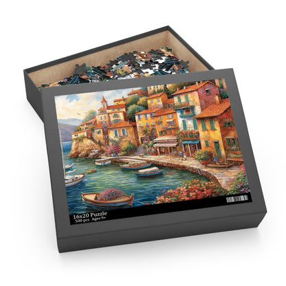 Mediterranean Coast - 500-Piece Jigsaw Puzzle