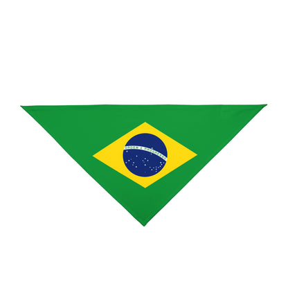 Brazil Flag - Tie Up Pet Bandana