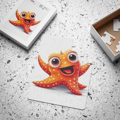 Orange Starfish - 30-Piece Kids Jigsaw Puzzle