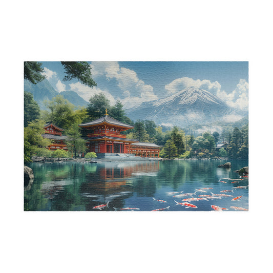 Japanese Temple - 1014-Piece Jigsaw Puzzle