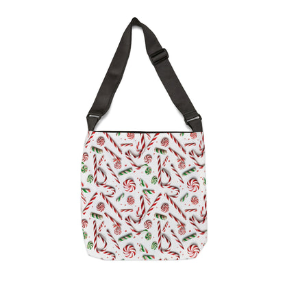 Christmas Candy Canes - Tote Bag