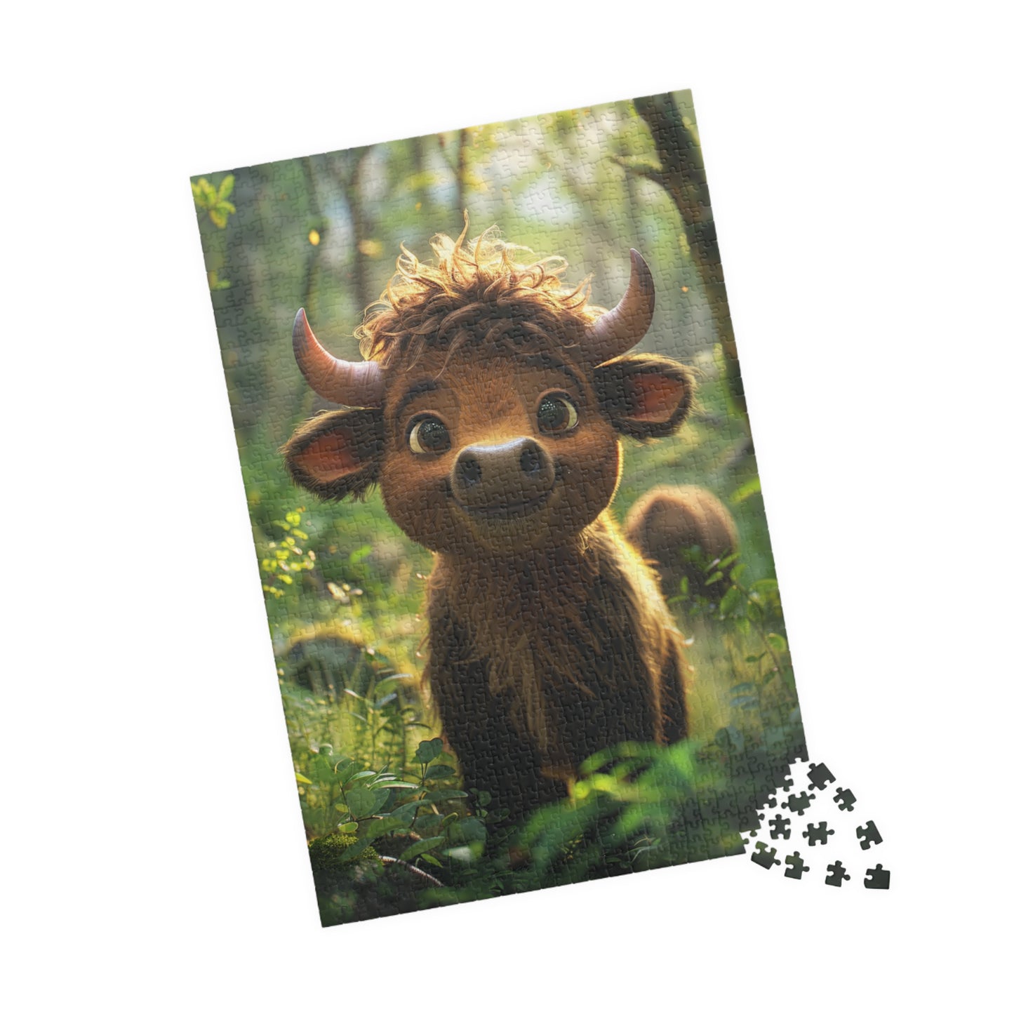 Charger The Baby Ox - 1014-Piece Jigsaw Puzzle