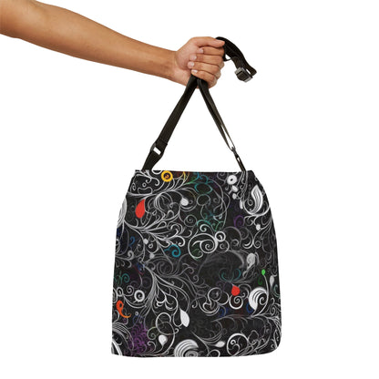 Elegant Spot Colour Swirl - Tote Bag