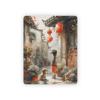 A Girl and her Dog - 30-Piece Kids Jigsaw Puzzle