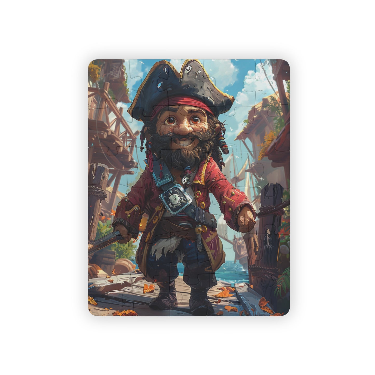 Pete The Friendly Pirate - 30-Piece Kids Jigsaw Puzzle