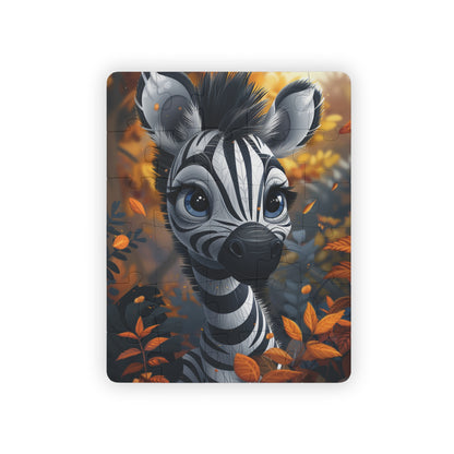 Jazzy The Zebra - 30-Piece Kids Jigsaw Puzzle