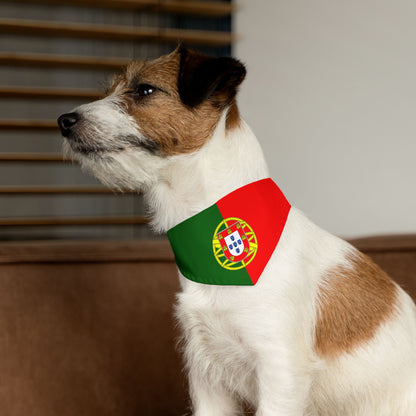 Portugal Flag - Pet Bandana Collar