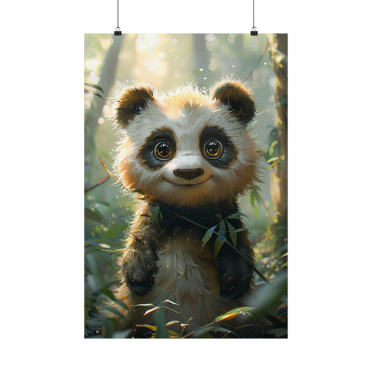 Peppy The Panda - Physical Print Stunning Premium Poster