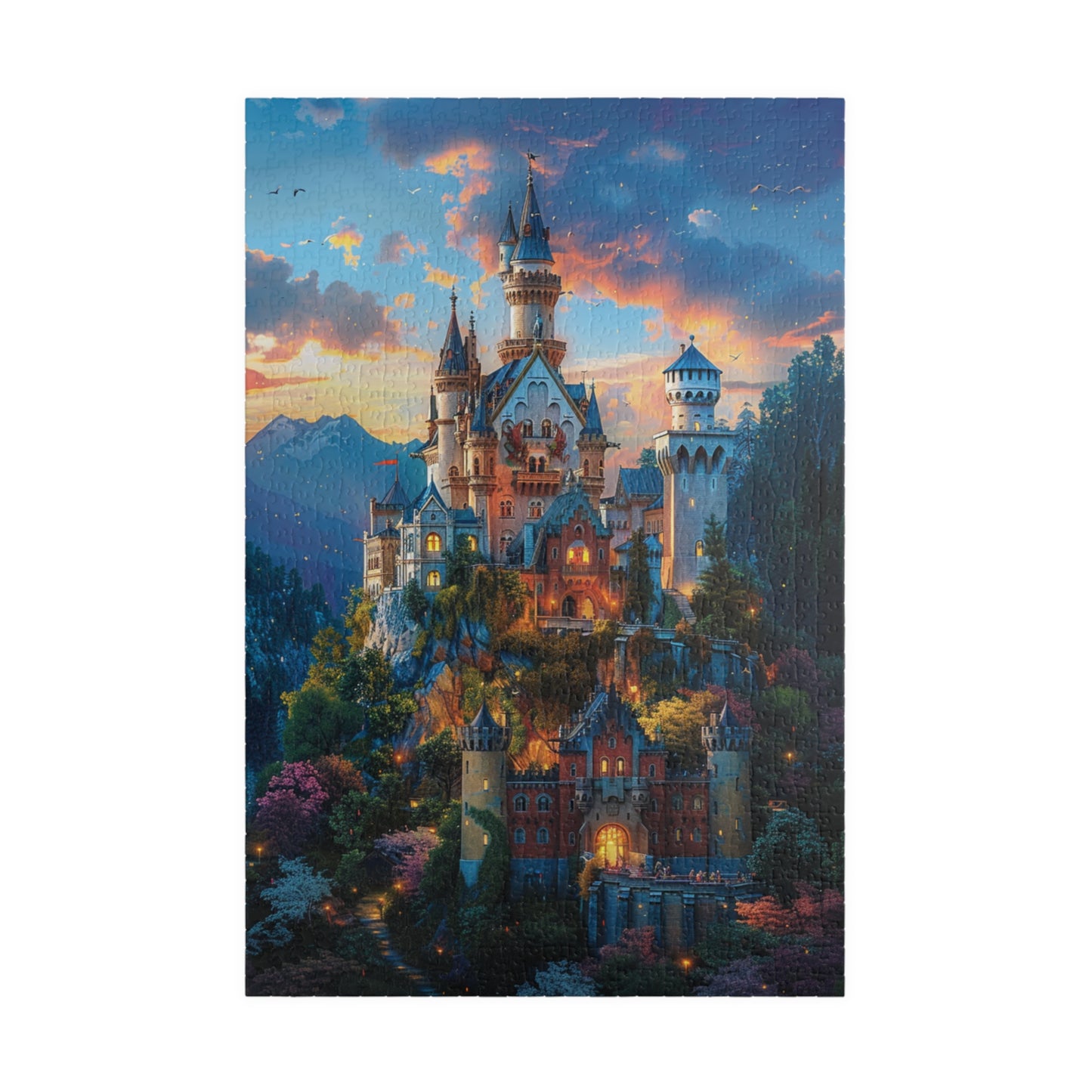 Majestic Castle - 1014-Piece Jigsaw Puzzle