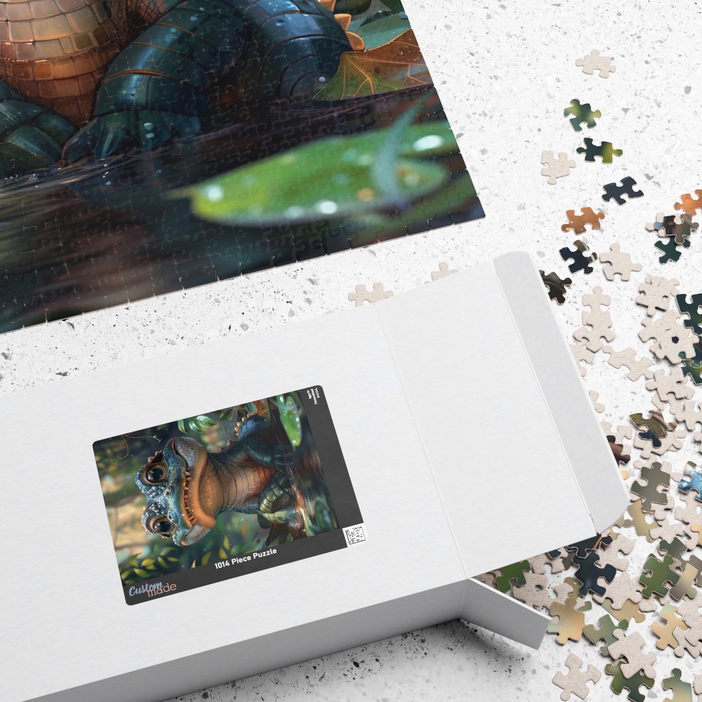 Ali The Alligator - 1014-Piece Jigsaw Puzzle