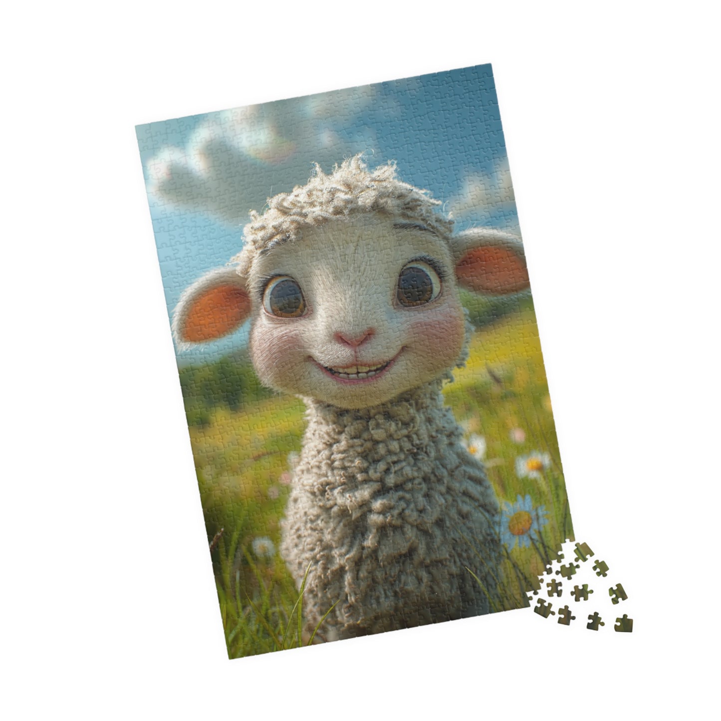 Luna The Lamb - 1014-Piece Jigsaw Puzzle