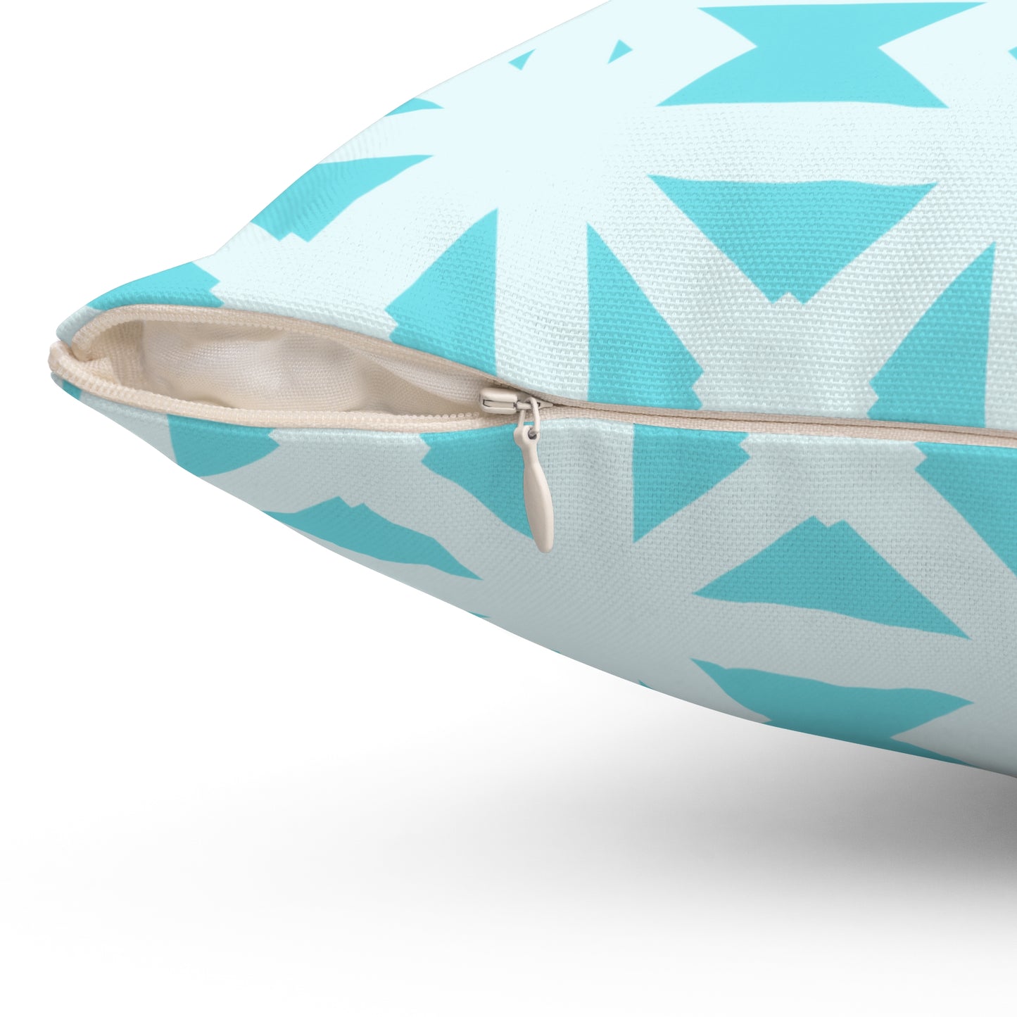 Turquoise Bold Lattice - Pillowcase & Pillow