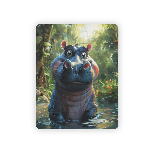 Harry The Hippo - 30-Piece Kids Jigsaw Puzzle