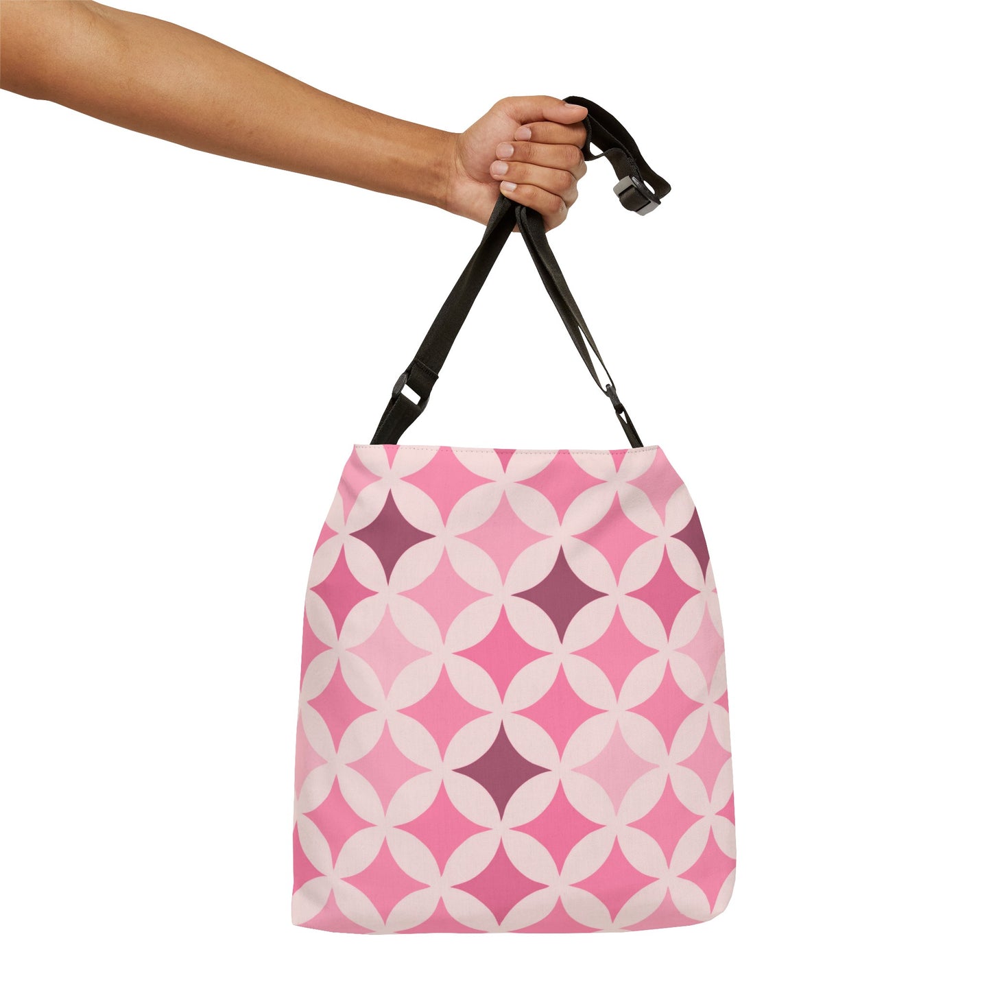 Shades of Pink Seamless Stars - Tote Bag