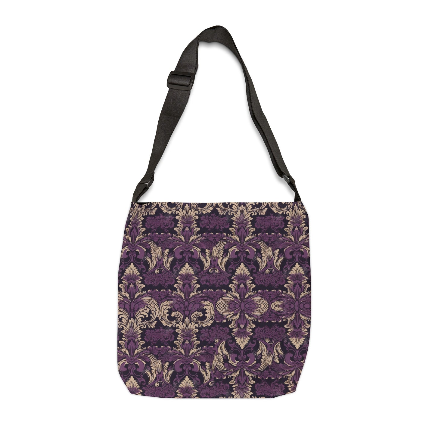 Eggplant Damask Light Purple Print - Tote Bag