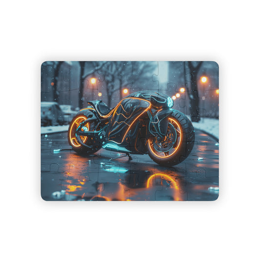 The Neon Motorbike - 30-Piece Kids Jigsaw Puzzle