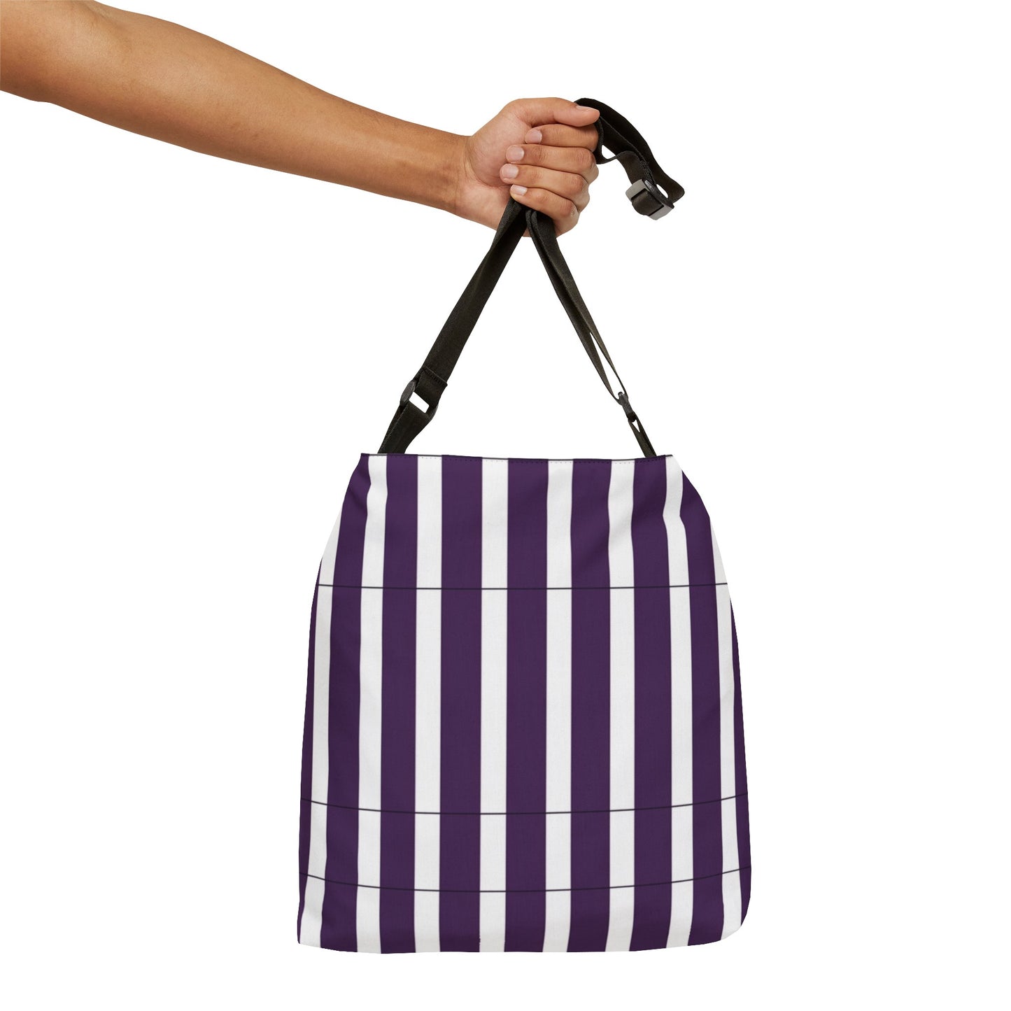 Purple Stripes - Tote Bag