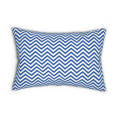 Blue Chevron - Rectangular Pillowcase & Pillow