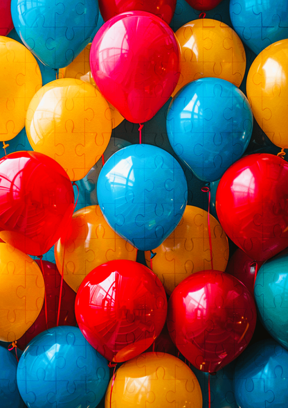 Balloons - 120-piece wooden jigsaw puzzle