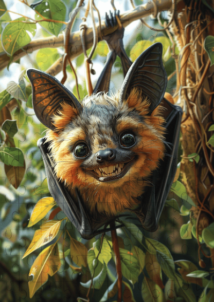 Blaze The Bat - 120-piece wooden jigsaw puzzle