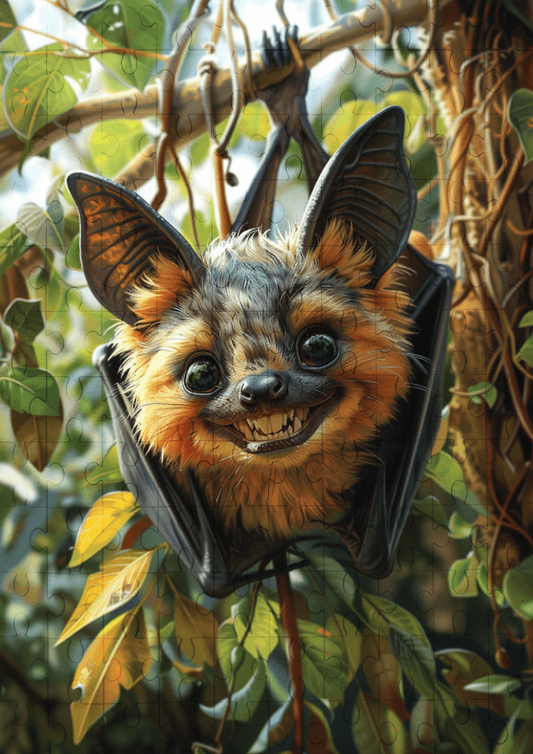 Blaze The Bat - 120-piece wooden jigsaw puzzle