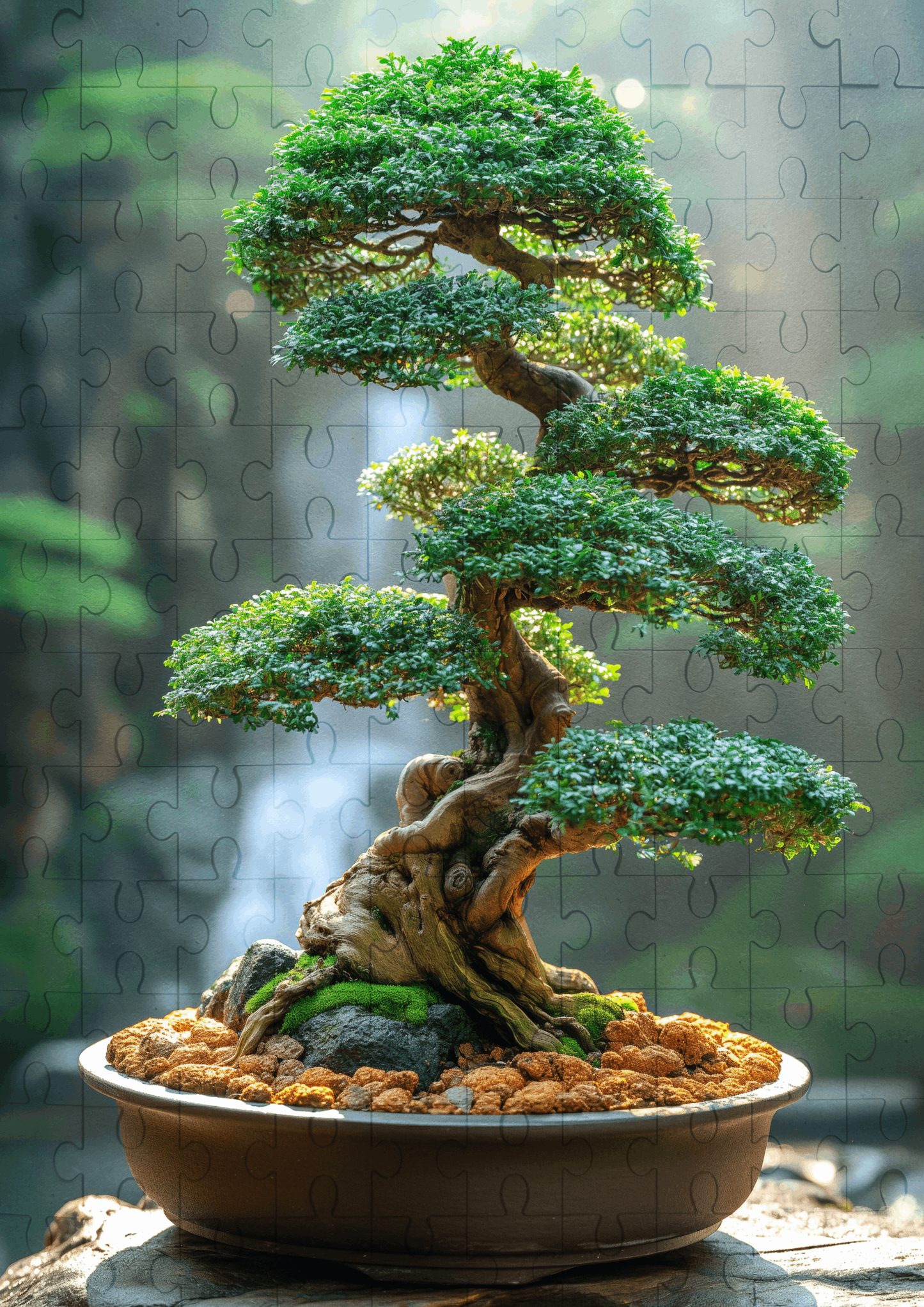 Bonzai Tree - 120-piece wooden jigsaw puzzle