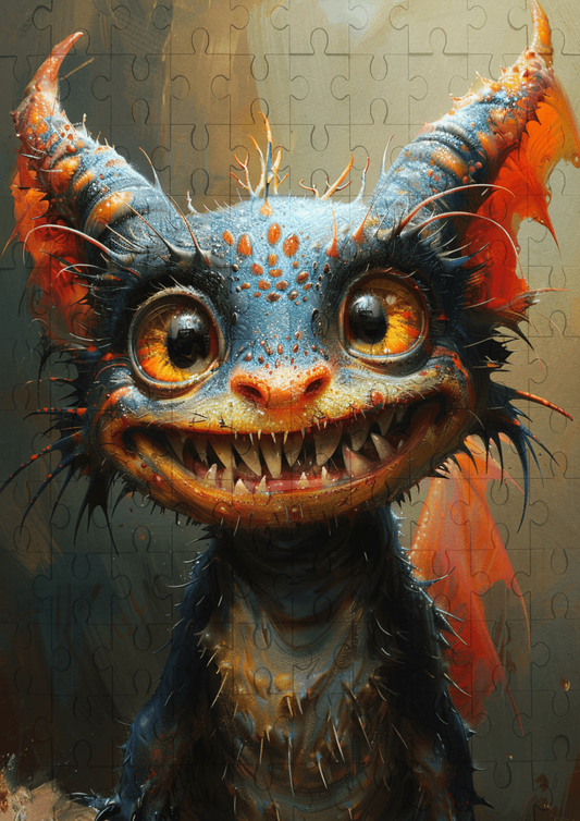 Cheeky Devil - 120-piece wooden jigsaw puzzle