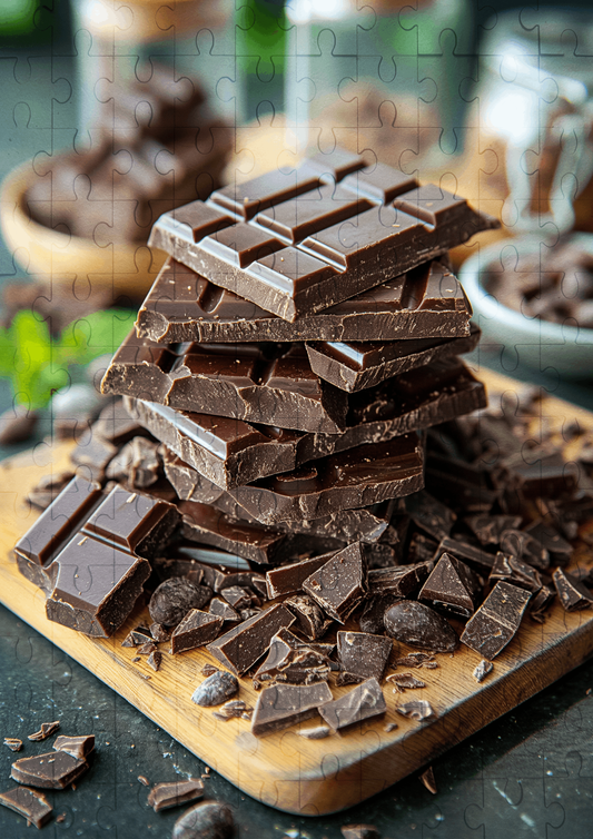 Chocolate Block - 120-piece wooden jigsaw puzzle