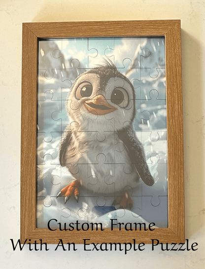 Hazel The Wizard - 30-piece wooden jigsaw puzzle with Optional Frame