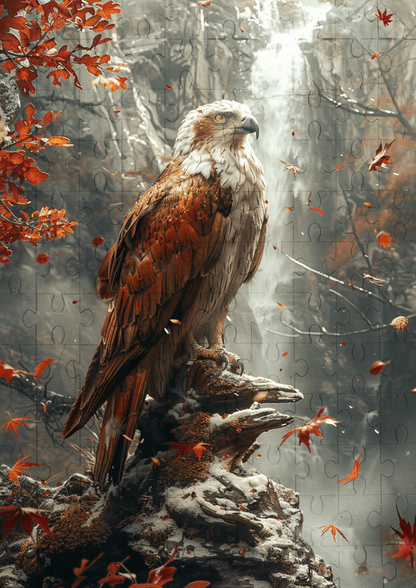 Majestic Griffin - 120-piece wooden jigsaw puzzle