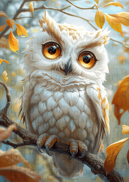 Olivia The Owl - 120-piece wooden jigsaw puzzle